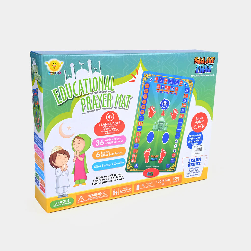 Interactive Educational Prayer Mat for Kids