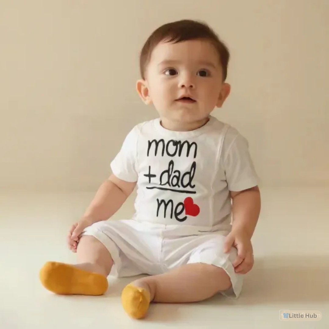 Baby Summer Cotton T-Shirt & Shorts Set