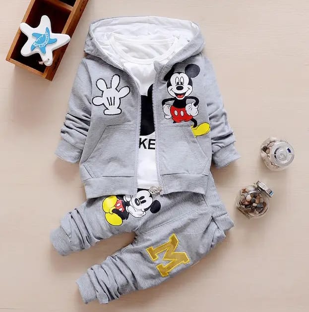 3-Piece Mickey Mouse Baby Suit