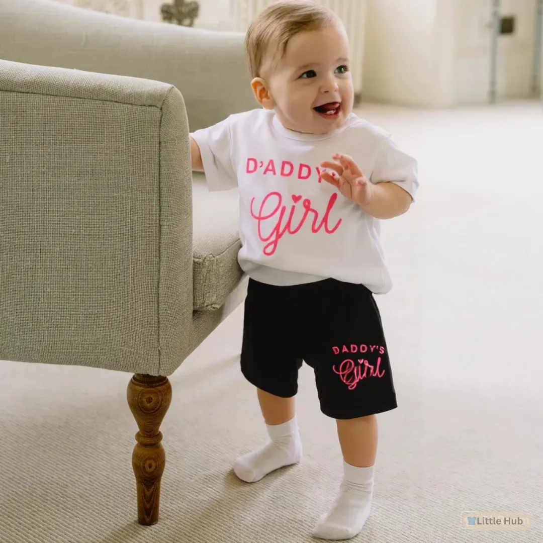 Daddy’s Girl Baby 2 Piece Set Outfit
