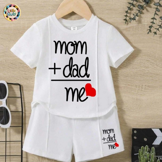 Baby Summer Cotton T-Shirt & Shorts Set