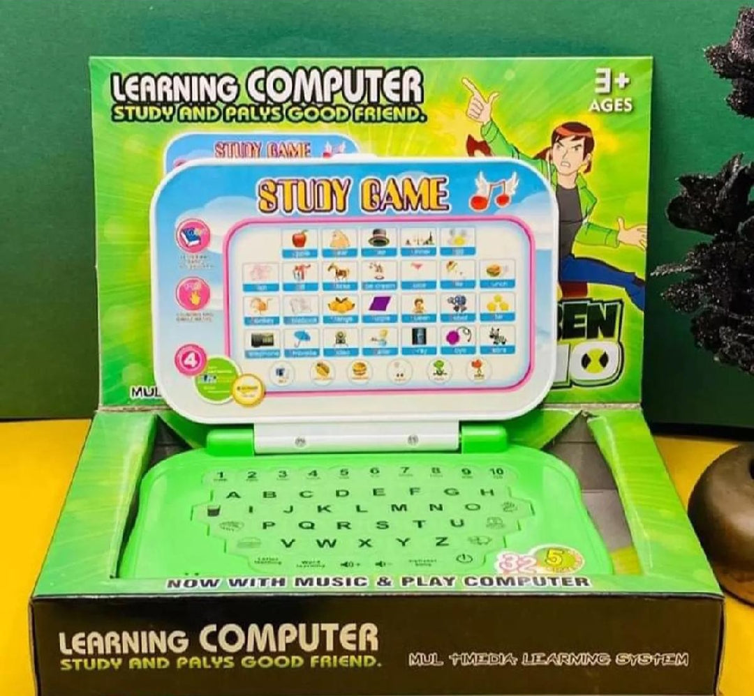 BEN 10 Learning Educational Laptop Toy for Kids