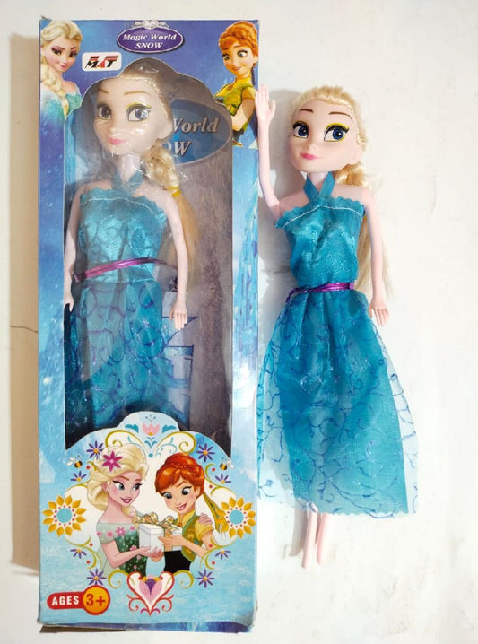 Fashion Frozen Barbie Doll – Safe & Durable Toy for Kids