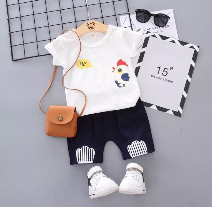 Baby Girl Summer T-Shirt & Shorts