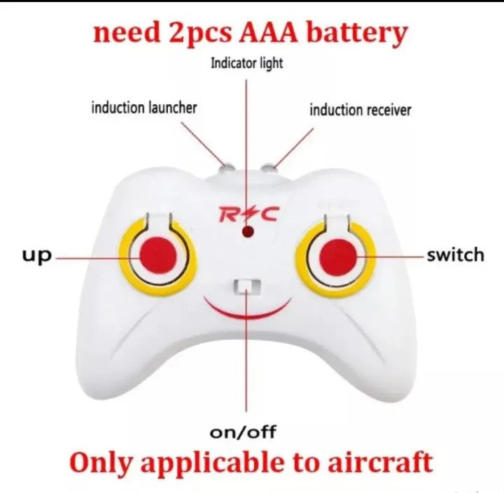 RC Flying Helicopter – Hand Operated & Rechargeable