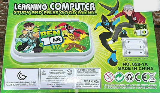 BEN 10 Learning Educational Laptop Toy for Kids
